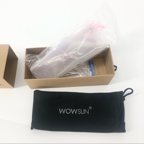 Wowsun Iridescent Purple Pink Kids Childrens Blue Light Blocking Glasses w/ Pads - Picture 8 of 10